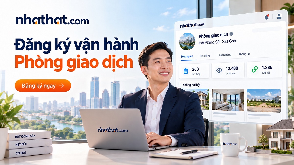 Đăng ký vận hành Phòng giao dịch